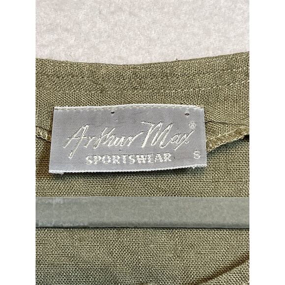 Arthur Max Sportswear‎ Size S Sleeveless Top Tan - Picture 5 of 8